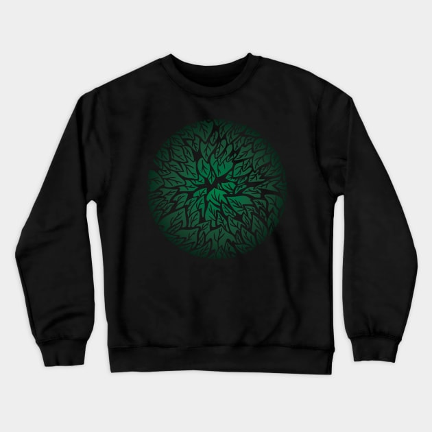 Leaves Crewneck Sweatshirt by cat_in_slippers